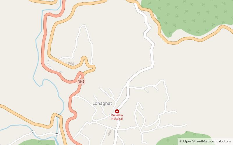 Lohaghat location map