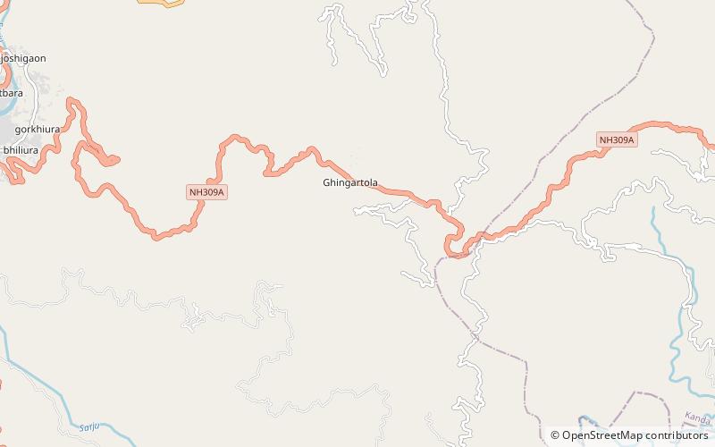 Kanda location map