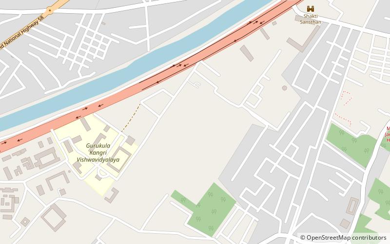 Gurukul Kangri University location map