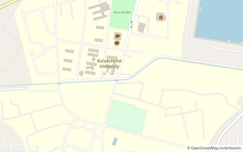 kurukshetra university location map