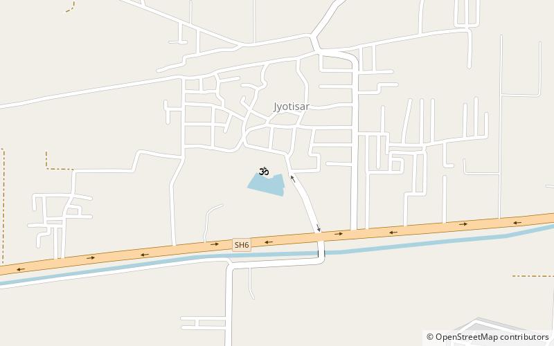 Jyotisar location map