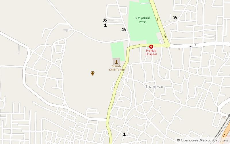 Sheikh Chilli's Tomb location map