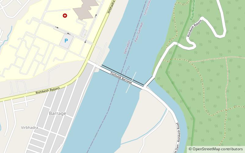 pashulok barrage location map