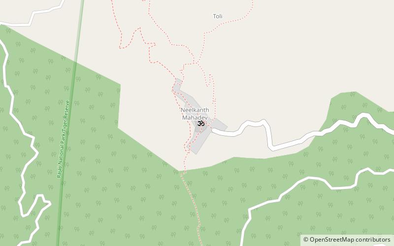 neelkanth mahadev rishikesh location map