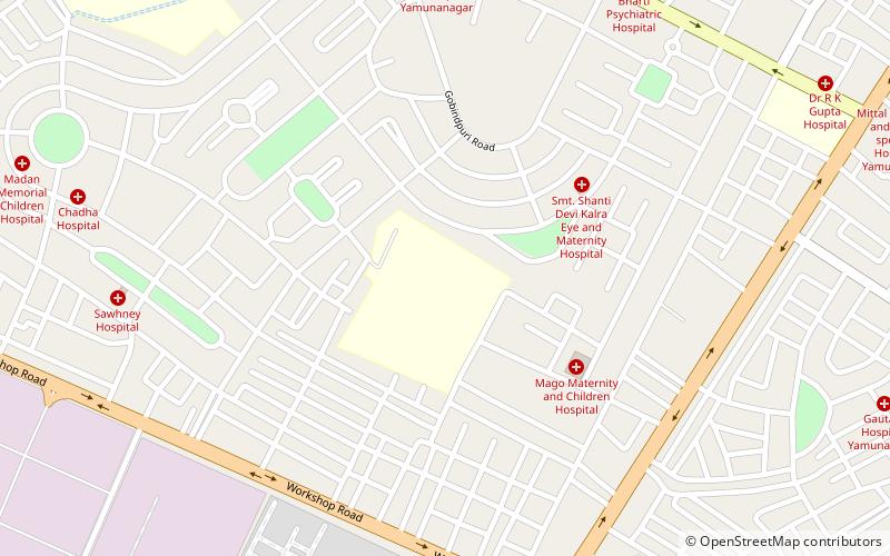 mukand lal national college yamunanagar location map