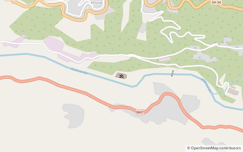 koteshwar mahadev mandir rudraprayag location map