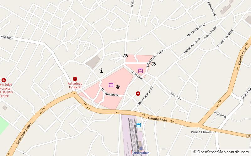 Ram Rai Darbar location map