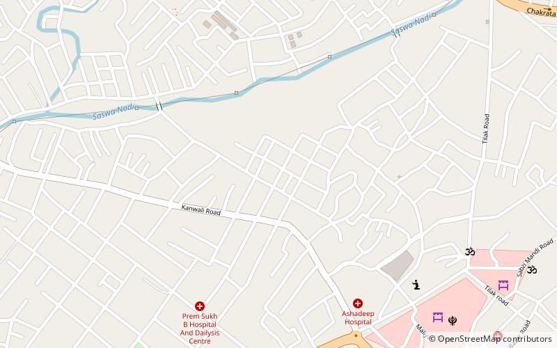 Uttaranchal University location map