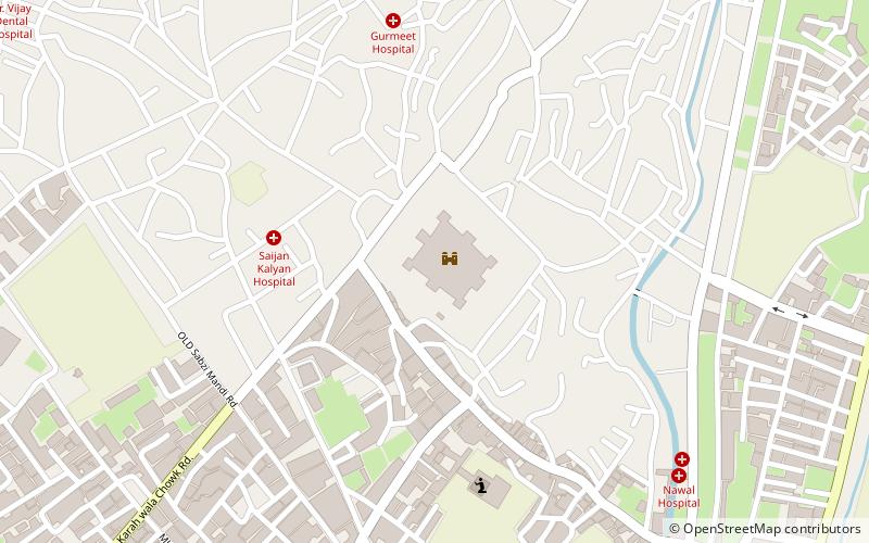 qila mubarak complex patiala location map