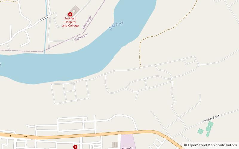 dehradun cantonment location map