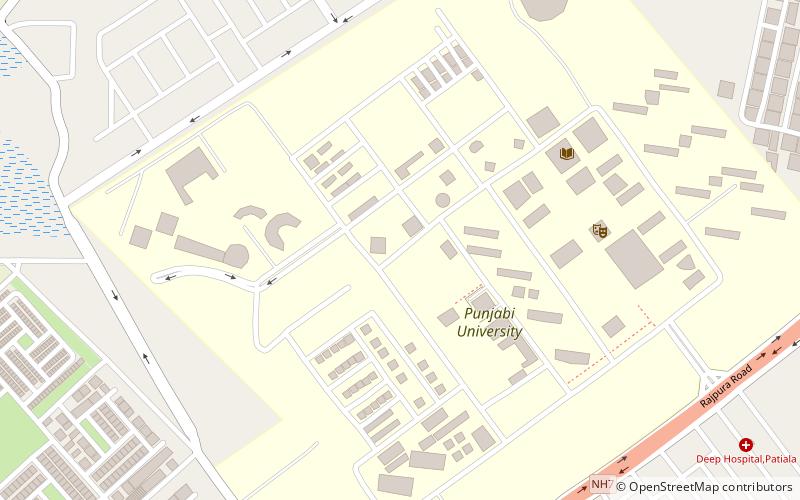 qila bahadurgarh patiala location map