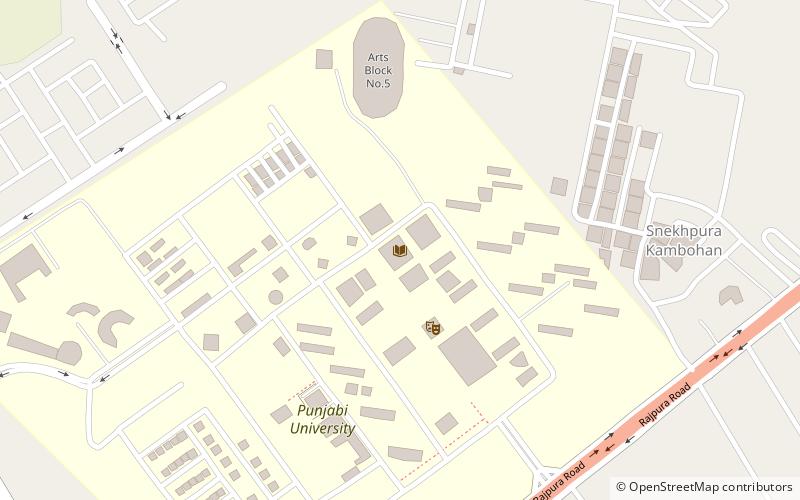 Bhai Kahn Singh Nabha Library location map