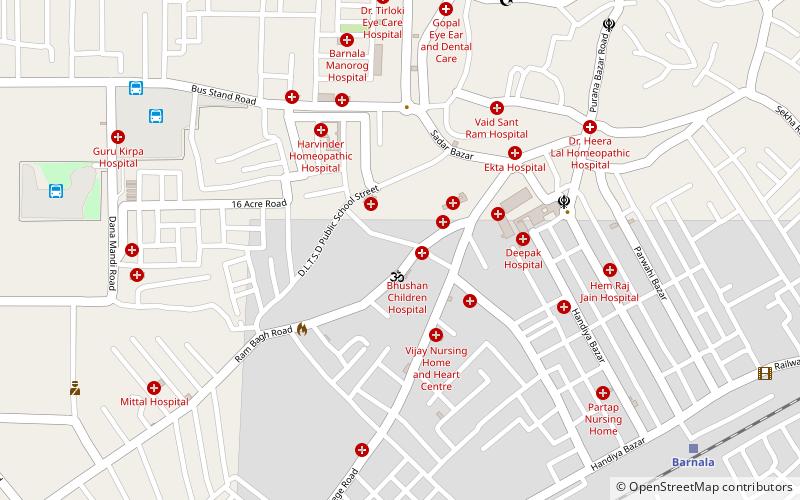 Barnala location map