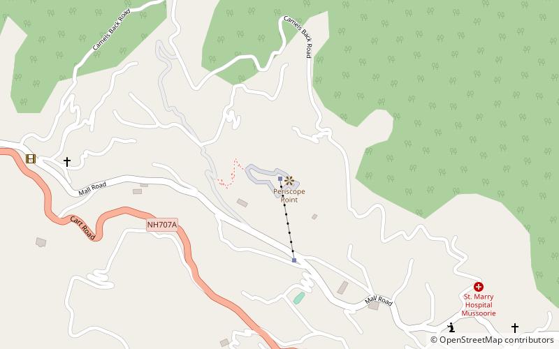 Gun Hill Point location map