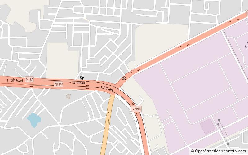 sidh baba moud and shiv mandir rajpura location map