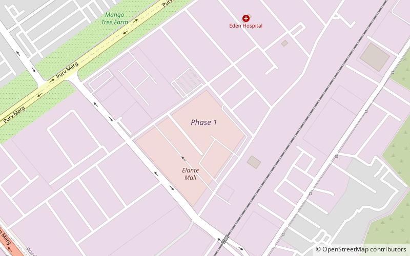elante mall chandigarh location map