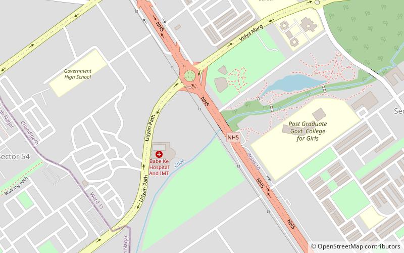 Garden of Palms Chandigarh location map