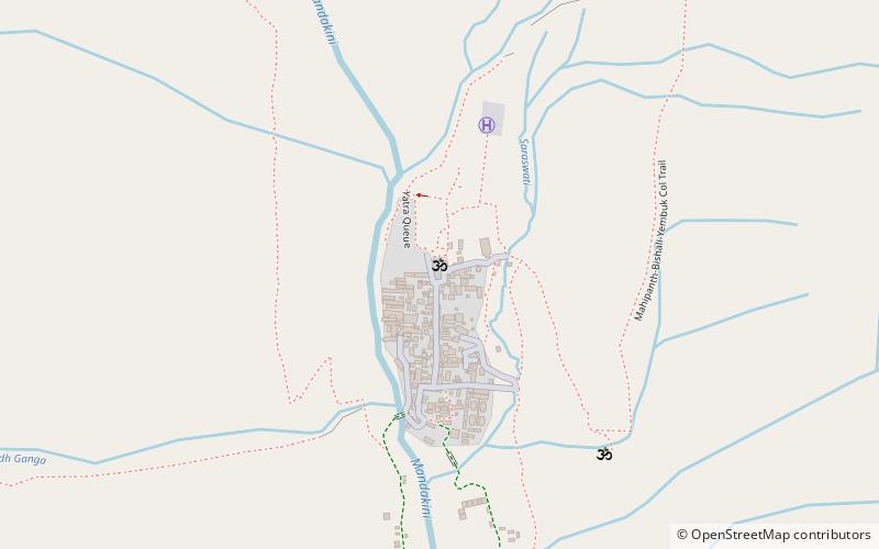 Chota Char Dham location map