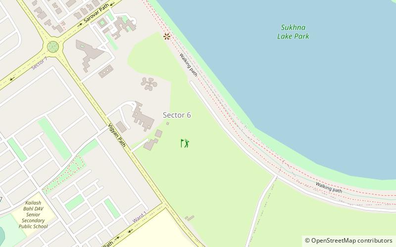 Sukhna Interpretation Centre location map