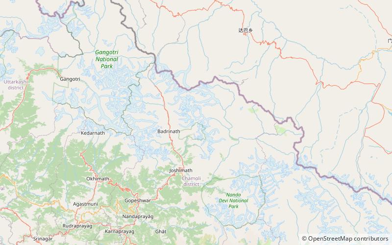 Nilgiri Parbat location map