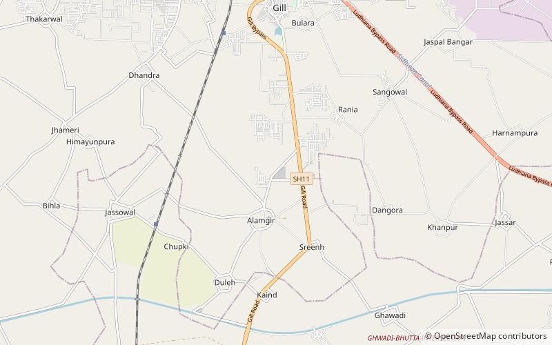 Alamgir Sahib... location map