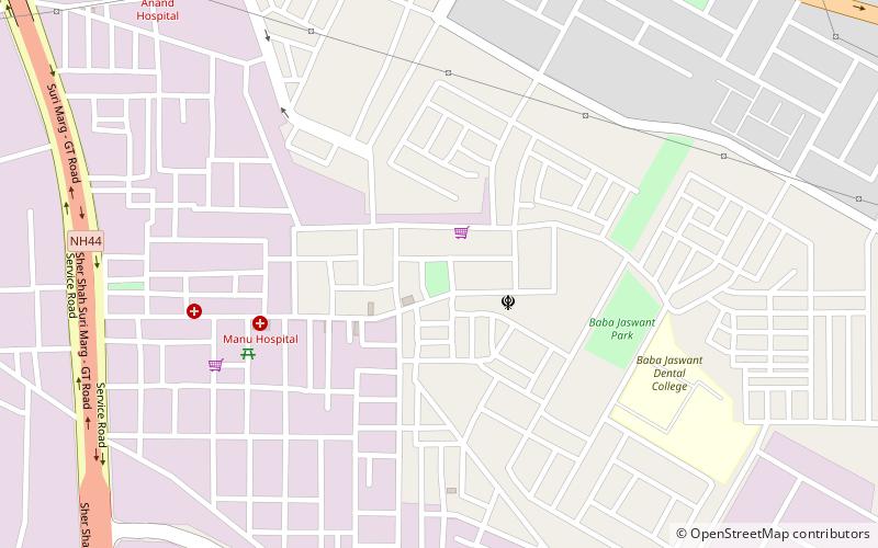 moti nagar c block ludhiana location map