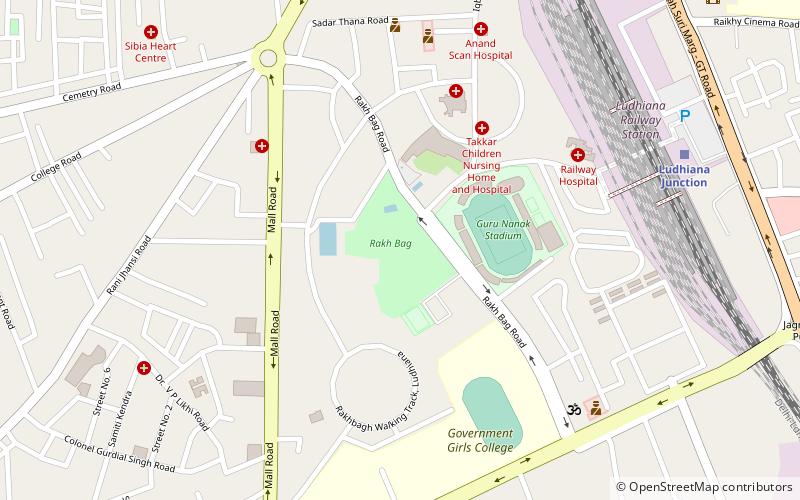 rakh bag ludhiana location map