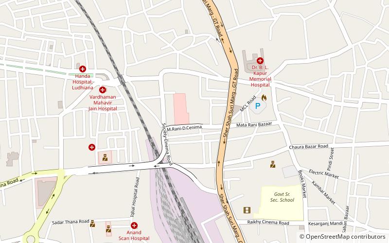 ac market ludhiana location map