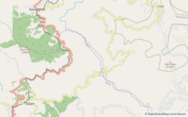 mohan shakti national heritage park solan location map