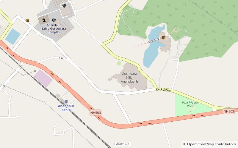 Kesgarh Qila location map