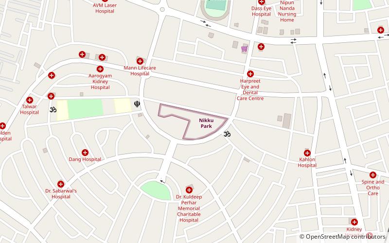nikku park jalandhar location map