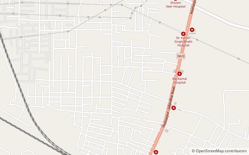 joginder nagar jalandhar location map