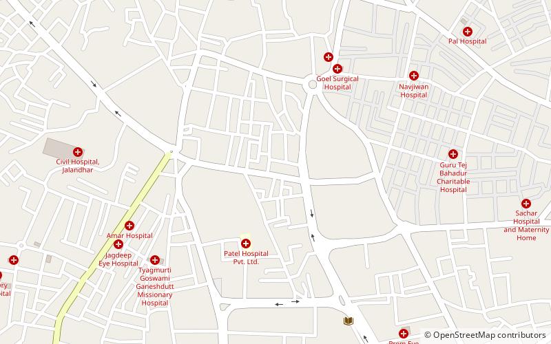 hans raj mahila maha vidyalaya dzalandhar location map