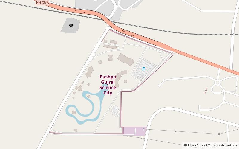 pushpa gujral science city jalandhar location map