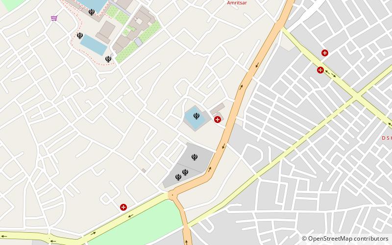 gurudwara bibeksar sahib amritsar location map