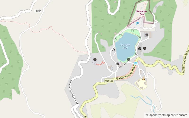 padma sambhava statue rewalsar location map