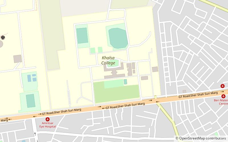 Khalsa College location map