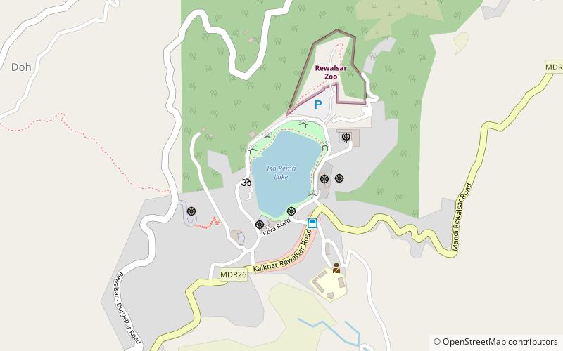 Rewalsar Lake location map