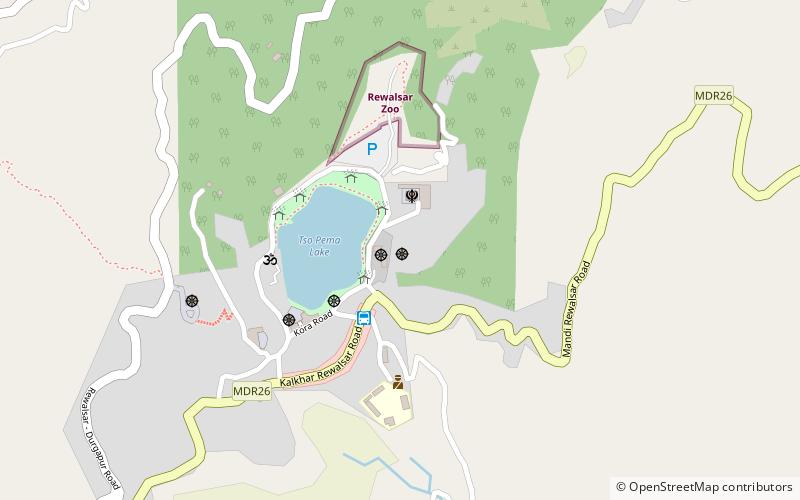 drikung kadyud gompa rewalsar location map