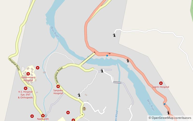 victoria bridge mandi location map
