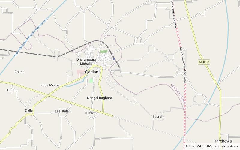 Mubarak-Moschee location map