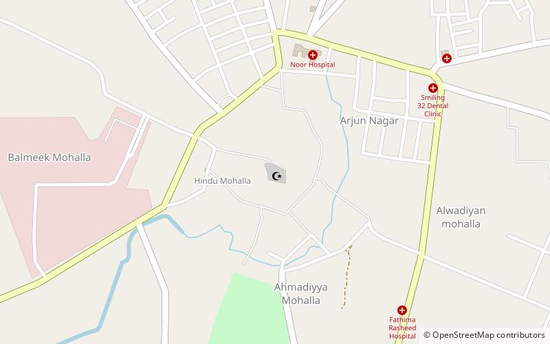 Aqsa Mosque location map