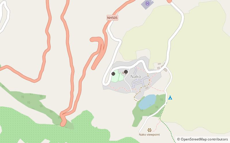 nako monastery location map