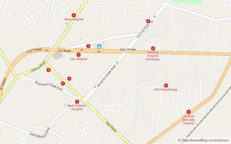 Gurdaspur location map