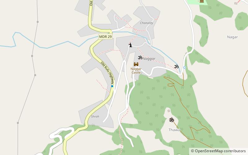 naggar manali location map