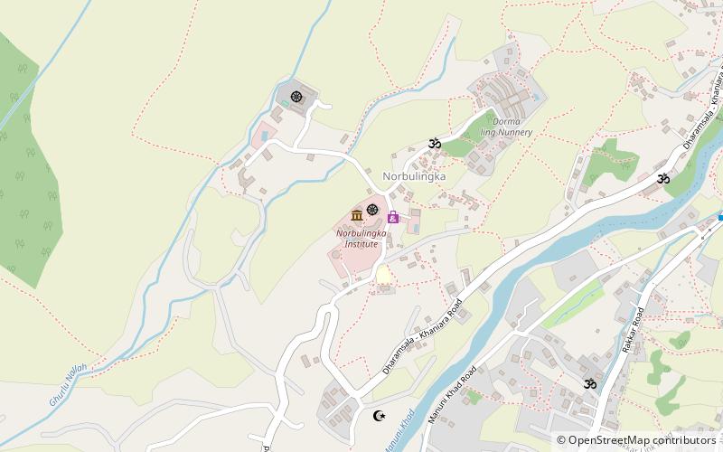 norbulingka institute location map