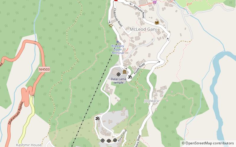17th Karmapa location map