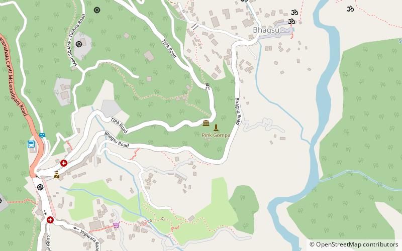 Tibetan Institute of Performing Arts location map
