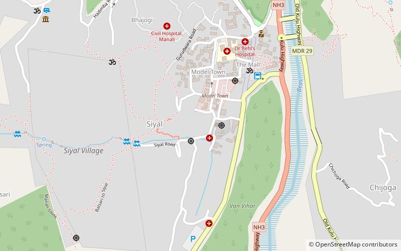 Hidimba Devi Temple location map