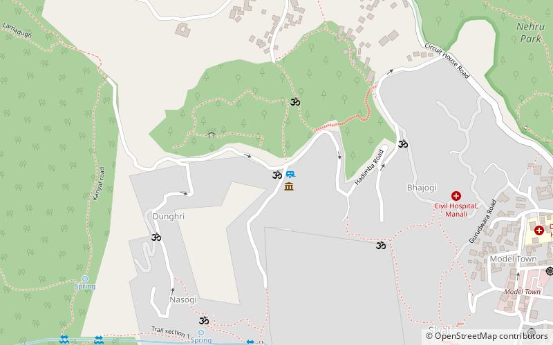 gatothkach tree tempme manali location map